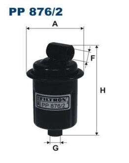 Фільтр палива FILTRON PP 876/2