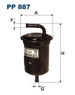Фільтр палива FILTRON PP 887