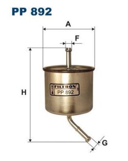 Фільтр палива FILTRON PP 892