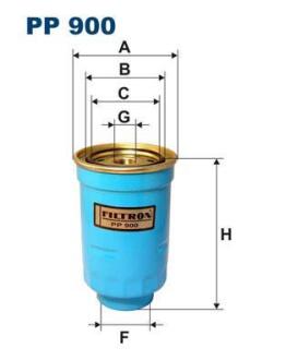 Фільтр паливний FILTRON PP 900