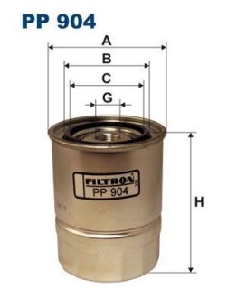 Фильтр топливный FILTRON PP 904