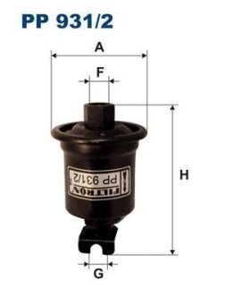 Топливный фильтр FILTRON PP 931/2