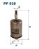 Фильтр топливный FILTRON PP 938 (фото 1)