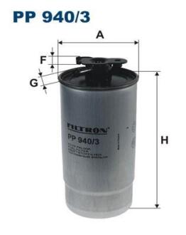 Фильтр топливный BMW -06 2.5/3.0 DIESEL FILTRON PP 940/3