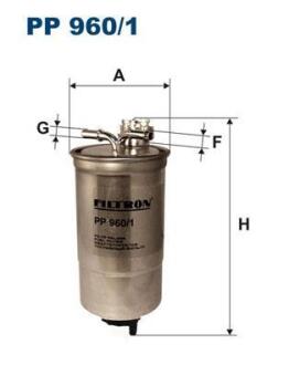 Фiльтр паливний FILTRON PP 960/1