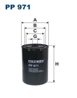 Топливный фильтр FILTRON PP 971