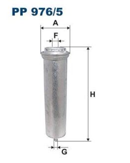 Фильтр топливный BMW 05- DIESEL N47D20/M57D30 FILTRON PP 976/5