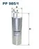 Фильтр топливный VW TRANSPORTER/MULTIVAN -09 1.9-2.5 DIESEL FILTRON PP 985/1 (фото 1)