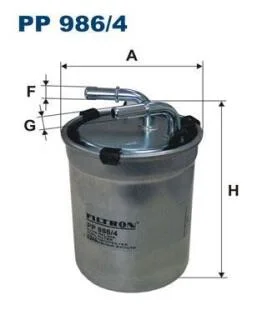 Фiльтр паливний FILTRON PP 986/4