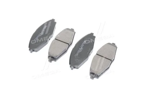 Колодка тормозная передняя DAEWOO LANOS, MATIZ, SENS 0.8, 1.0, 1.3, 1.5, CHERY QQ 13 диск. (к-т 4 шт.)* кор. уп. Finwhale V436