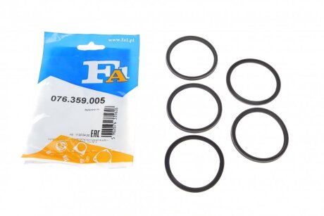 Уплотнительное кольцо/FPM 50,00 x 59,50 x 4,20 black Fischer Automotive One (FA1) 076.359.005