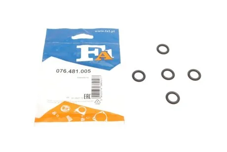 Уплотнительное кольцо/FPM 12,29 x 19,35 x 3,53 black Fischer Automotive One (FA1) 076.481.005