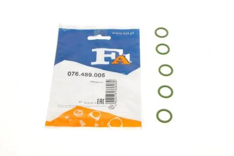 Уплотнительное кольцо/FPM 13,94 x 19,18 x 2,62 green Fischer Automotive One (FA1) 076.489.005