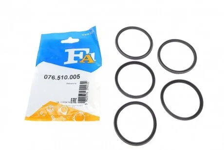 Прокладка патрубка интеркулера уплотнительная MB OM642 (55.14x65.03x5.15) (к-кт 5шт) Fischer Automotive One (FA1) 076.510.005