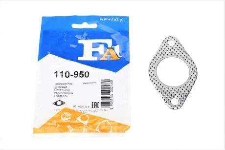 Прокладка випускного колектора VW Golf III, Passat 1.8-2.0 GTI (<-97) (FA1) Fischer Automotive One (FA1) 110-950