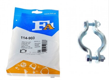 Хомут крепления глушителя VW,AUDI,SEAT (Fischer) Fischer Automotive One (FA1) 114-903