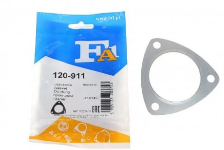 FISCHER OPEL прокладка глушника (см.крос) Astra F/H,Corsa -00,Kadett -93,Omega -94 Fischer Automotive One (FA1) 120-911