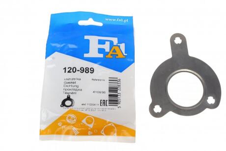 Прокладка вихлопної системи OPEL Astra G 98-05, Vectra C 02-08, Zafira A 99-05, Vectra B 95-02, Signum 03-08, Omega B 93-03, Frontera B 98-03, SAAB 9-3 02-11, 9-3 98-03 Fischer Automotive One (FA1) 120-989