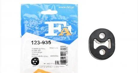 Кронштей підвіски глушника OPEL ASTRA H 04-10 Fischer Automotive One (FA1) 123-935