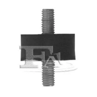 FISCHER CITROEN Кронштейн глушника, мат. гума-метал (OE - 95613672) Fischer Automotive One (FA1) 233-916