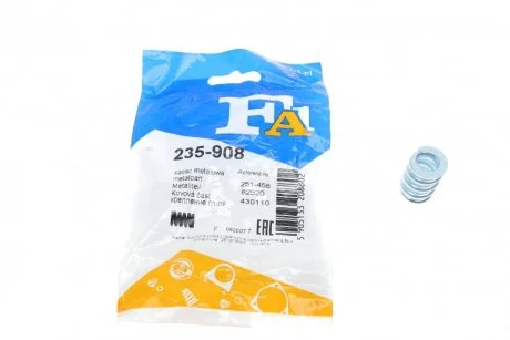 Пружина кріплення труби вихлопної Fischer Automotive One (FA1) 235-908