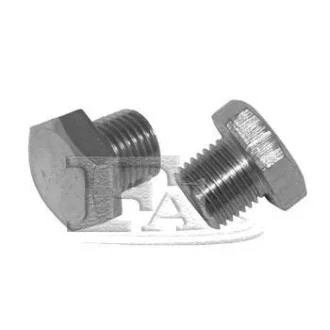 FISCHER OAS137 масляна пробка 1/4&quot, L=11 SW19 (OE - UAM2957L) Fischer Automotive One (FA1) 257.843.001