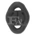FISCHER FIAT Серьга глушителя Tipo, Tempra -96LANCIA Dedra -93 Fischer Automotive One (FA1) 333-917 (фото 1)