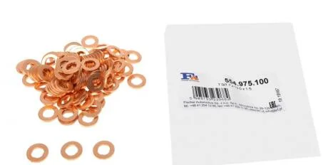 FISCHER термозахист форсунки (шайба мідн.) VW 059 130 519 (OE - 059130519) Fischer Automotive One (FA1) 554.975.100