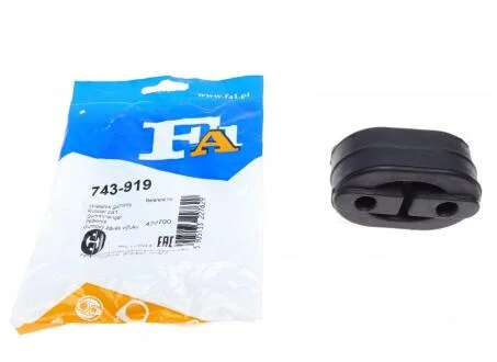 Резинка кріплення глушника Mitsubishi Galant, Lancer, Outlander 92-> (FA1) Fischer Automotive One (FA1) 743-919
