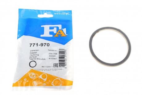 Прокладка выхлопной системы TOYOTA CAMRY 91-96, CELICA 94-99, PICNIC 96-01, MAZDA CX-7 06-12 Fischer Automotive One (FA1) 771-970