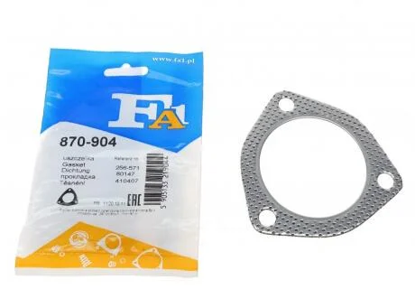 FISCHER DAEWOO прокладка вихлопний труби Lanos,Nubira 97- Fischer Automotive One (FA1) 870-904