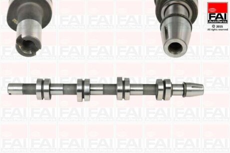 FAI AUDI вал розподільчий A3 (8P1) 2.0 TDI 06-08, A4 B7 (8EC) 2.0 TDI 04-08, A6 C6 Avant 2.0 TDI 05-08, CHRYSLER, DODGE, JEEP, MITSUBISHI, SEAT, SKODA, VW Fischer Automotive One (FA1) C334