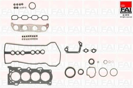 FAI TOYOTA комплект прокладок двигуна AURIS 07-, COROLLA Liftback 99-, RAV 4 II Fischer Automotive One (FA1) FS1227
