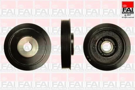 Шків колінвала Citroen/Fiat/Peugeot 1.9D/2.0HD 98- Fischer Automotive One (FA1) FVD1007