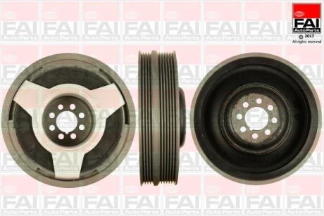 FAI VW шків к/вала Audi A6,Passat,SuperB 2.5TDI Fischer Automotive One (FA1) FVD1037