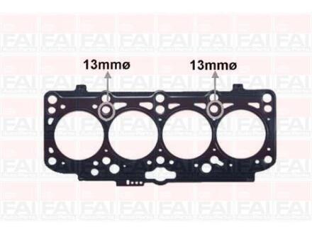 FAI VW прокладка головки блоку Audi A4,Golf IV 1.9TDI 98- 3K Fischer Automotive One (FA1) HG1011B