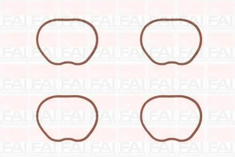 FAI FORD прокладка (к-кт 4шт.!) вп. колектора Fiesta V, V|, Focus II Fischer Automotive One (FA1) IM1008