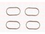 (К-кт 4шт)Прокладка IN колектора Dacia Logan,Renault Clio II,Duster,Espace III, Kangoo/Grand, Laguna I, II, MeganeI, II, Scenic I, II, Trafic II 1.4-2.0 97- Fischer Automotive One (FA1) IM881 (фото 1)