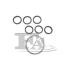 FISCHER BMW комплект прокладок турбокомпресора F20, F21, E88, E82, E90, F30, E91, F31, E92, F32, F10, F06, F12 Fischer Automotive One (FA1) KT100260E (фото 1)
