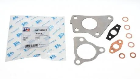 FISCHER MAZDA К-т прокладок турбіни 6 2.0 02-, MPV 2.0 02- Fischer Automotive One (FA1) KT780020E