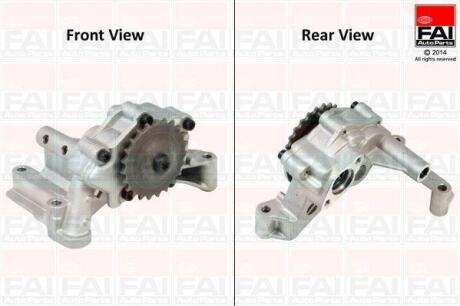 FAI VW помпа мастила Audi A3,Skoda Octavia II,SuperB II,Golf V,VI,Passat,Touran 2.0TDI Fischer Automotive One (FA1) OP309