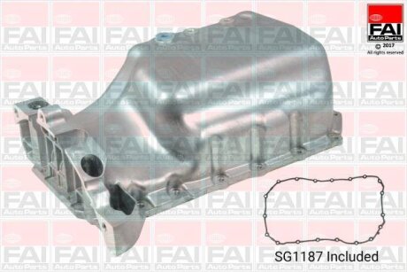 FAI CITROEN Поддон масла Berlingo,C4 I,Xsara,Peugeot 1007/206/307/308,Partner 00- Fischer Automotive One (FA1) PAN018
