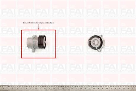 FAI OPEL натягувач з роликом Astra,Vectra B,Omega B 1.6/2.2 Fischer Automotive One (FA1) T1009