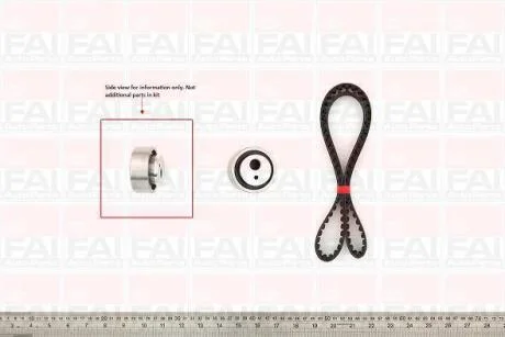 FAI К-т ГРМ (рем. + ролик) Citroen Ax, Saxo, Berlingo 1.1 Fischer Automotive One (FA1) TBK08