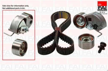 Комплект ременя ГРМ Fischer Automotive One (FA1) TBK225
