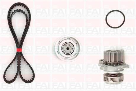 FAI К-т ГРМ (помпа+рем.+ролик+кріплення) Skoda 2,0 Seat Ibiza, VW Caddy III, Golf IV, Passat Fischer Automotive One (FA1) TBK90-6128