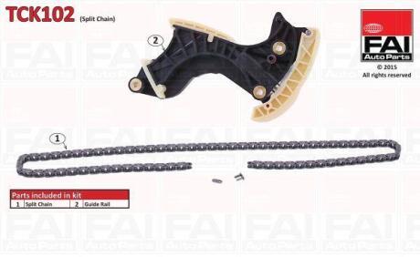 Комплект ланцюга приводу розподільного вала Fischer Automotive One (FA1) TCK102