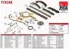 FAI OPEL К-кт цепи распредвала Astra G,Frontera B,Omega B,Signum,Vectra B/C,zafira 2.0DI Fischer Automotive One (FA1) TCK142 (фото 1)