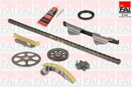К-кт ланцюга ГРМ (+шестерні, натяжник) HONDA ACCORD VII 2.2CTDi 04-08, CIVIC VIII 2.2CTDi 05- Fischer Automotive One (FA1) TCK162