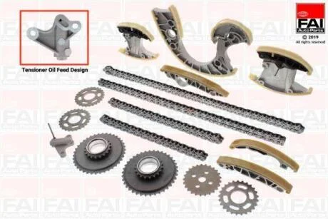FAI Ланцюг ГРМ, комплект Fischer Automotive One (FA1) TCK219NG